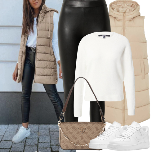 Comment poter Beige/Kaki/Marron Robe Grande Taille/Parka grande taille Pieces avec Beige/Kaki/Marron Robe Grande Taille/Manteau Parka grande taille Pieces