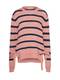 SOAKED IN LUXURY Pullover rosa / schwarz