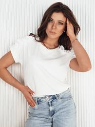 T-shirt damski boho EKOSTIA ecru