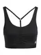 ADIDAS SPORTSWEAR Sport-BH 'Coreessentials Medium-Support' schwarz / weiß