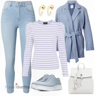 Outfit mit Grau Sneaker Camper "Toller Freizeitlook"