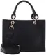 VALENTINO Handtas Schoudertas Pigalle Shopping Bag Nero Zwart