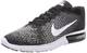 Nike Herren Air Max Sequent 2 Gymnastikschuhe, Schwarz (Black/white-dark Grey-wolf Grey), 43 EU