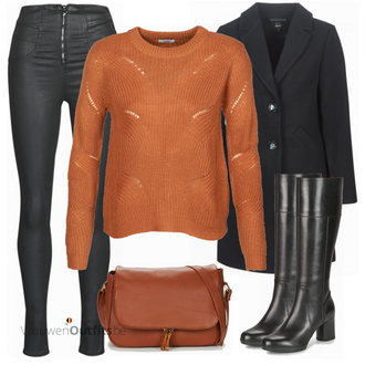 Outfit met Winterschoen Geox "Mooie winter look"
