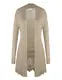 Totatuit Damen Leichte Elegant Strickjacken Tops Strickjacke für Damen Plus Size Mantel Cardigan Aprikose S