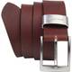Pierre Cardin Vollbüffel 4mm Echt Leder-Gürtel Herren/Vollleder-Gürtel Herren, Jeansgürtel XXL, in 2 Farben, schwarz/braun, Größe/Size:135, Farbe/Color:braun