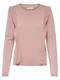 JACQUELINE De YONG Strickpullover Rüschen rosa