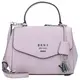 DKNY Handtasche Leder 20 cm pastelllila