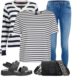 Zomer Outfits Met Een Rock-stijl met zwart/grijs/Donkergrijs Comfortabele Sandaal/Plateau sandaal/Sandaal met klittenband MEXX "Zomerkleding"Look: Naadloos, Metal, Extra groot, Unisex, Met Een Rock-stijl, Chique