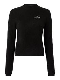 Turtleneck - TJW SIGNATURE RIB TURTLENECK black
