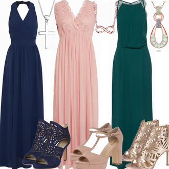 spitze Outfit mit Blau/Dunkelblau Sandalette/Schuh Ohne Schnürsenkel/SommerStiefelette/Sommer Schuh/Sandalen Mit Absatz/Eleganter Schuh Bullboxer "Abiballkleider"