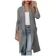 Damen Mantel Lang Warme Winterjacke Damen Gefüttert Winter Parka Jacke Damen Mantel Damen Winter Elegant Wintermantel Lang Damen Wolljacke Damen Winter Leichte Warme Winterjacke Frauen