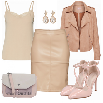 Outfit mit Beige Cartoon "ONLY"