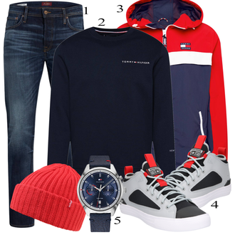 outfit mit Superga Converse "Vsakdanja oblačila"