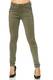 Elara Damen Stretch Hose Skinny Jeans Elastisch Chunkyrayan G09-5 Olive 36 (S)