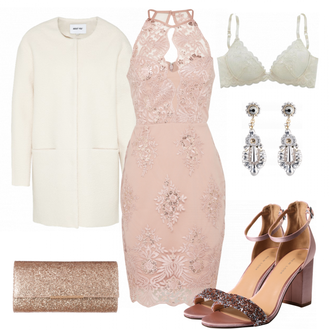 Outfit mit Grau lipsy "PromQueen"