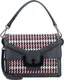 Coccinelle Handtasche ''''Ambrine'''' rosa / rot / schwarz / weiß
