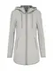 TOM TAILOR Outdoor Sweatjacke hellgrau