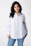 Overhemd tops Denim voor dames image