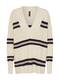 Y.A.S Trui ''''Cathy''''  beige / oudroze / zwart