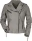 Black Premium by EMP grijs leren jack in bikerstijl Vrouwen - M