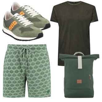 Gartenparty Outfit mit Grau/Grün Shiwi "Alltagsoutfit"Look: Gartenparty