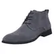 Chelsea Boots Herren Wildleder Braun SchnüRsenkel Leder Stiefel Stiefeletten Ankle Boots Spitze Zehenpartie SchnüRstiefel High Top Oxford-Schuhe Casual Business Schuhe Winter Stiefel Mit Absatz