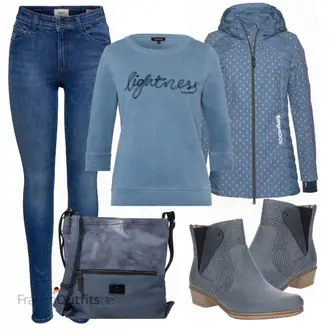 Winter Outfits Festlich mit Blau/DunkelBlau Diabetiker-Tasche/Gürteltasche/Mannstasche/Mini-Rucksack/Wasserdichte Tasche/Tragetasche Tom Tailor "Only"Look: Uni, Indoor, Old Money, Elegant, Coole, Festlich, Punk, Premium