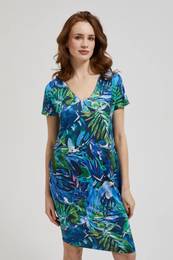 Women's patterned dress - multicolor