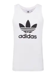 ADIDAS ORIGINALS Top schwarz / weiß