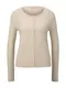 TOM TAILOR Pullover & Strickjacken Gepunkteter Cardigan beige