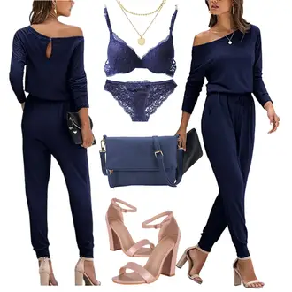 High Heels Outfit mit Rosa/Gold/Lila Sandalette/Sandalen Mit Absatz/Sandalen Mit Blockabsatz Elara "Modischer Sommer Look"
