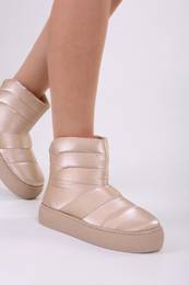 Women's Puggy Beige Parachute Boots