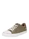 MUSTANG Sneaker braun / oliv / weiß