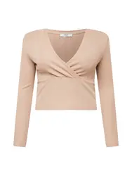 ABOUT YOU Curvy Shirt ''''Cettina'''' grau