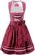 Krüger Madl Dirndl bordeaux