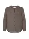 ONLY Carmakoma Bluse braun / schwarz / wei
