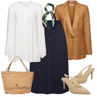 Outfit mit Braun Unkategorisiert edc "Elegantes Herbst Outfit"