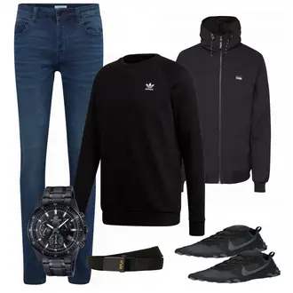 Outfit mit Sportschuh Nike Sportswear "REPLAY"