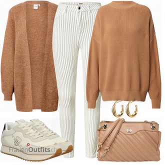 Outfit mit Grau Sneaker GANT "EleGANTes Herbst Outfit"