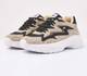 GALAXY Dames sneakers laag - Beige cheetah - maat 39