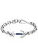 FOSSIL Edelstahlarmband Anker, VINTAGE CASUAL, JF02879040 blau / silber