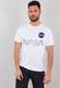 ALPHA INDUSTRIES Herren 17850109-white-M T-Shirt, Weiß, M