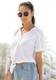 Buffalo Hemdbluse, mit Knotendetail, Kurzarmbluse, Hemdkragen, Basic