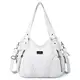 angel kiss Handtasche Damen Schultertasche Multifunktionale Umhängetaschen Wasserdicht PU Veganes Leder mit Reißver Schlusstaschen…