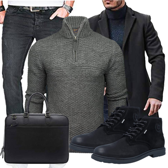 Business Outfits mit Jeans Alessandro Salvarini "Buro Outfit"