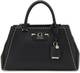 GUESS Handtas Schoudertas Nastra Society Satchel Black Zwart
