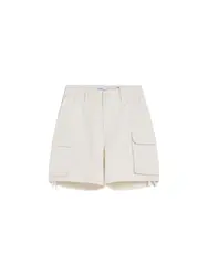 Bershka Shorts weiß