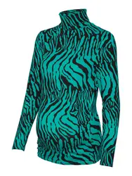 Pieces Maternity Shirt ''''NALA'''' grün / schwarz