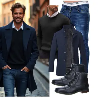 Schick Outfit mit Bugatti "Business Outfit"Look: Schick, Schlichte, Feine